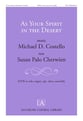 As Your Spirit in the Desert SATB choral sheet music cover